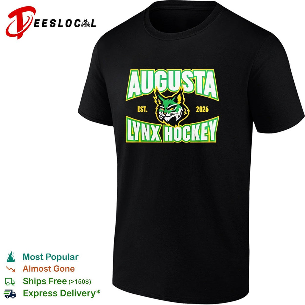 Augusta Lynx Hockey est 2026 team logo shirt Unisex