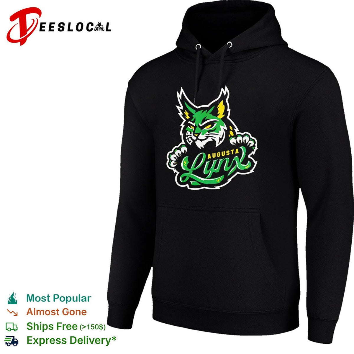 Augusta Lynx mascot logo shirt Unisex