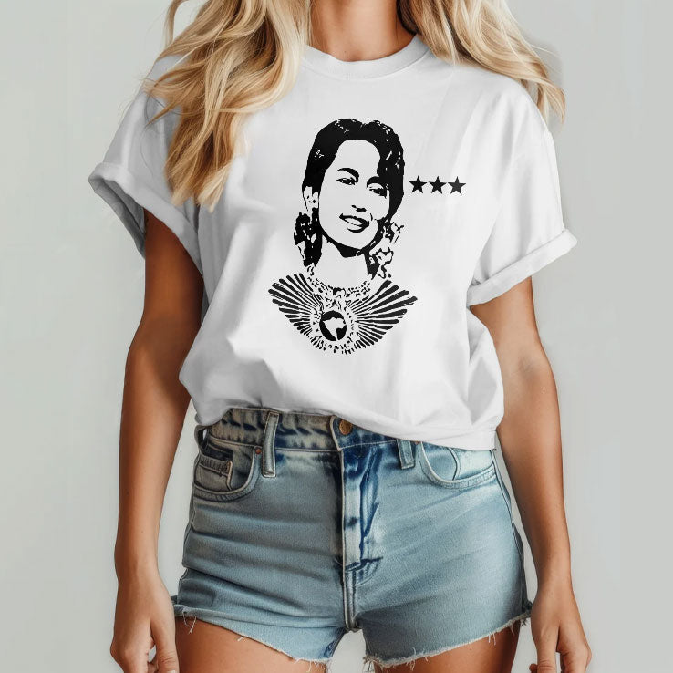 Aung San Suu Kyi Free Burma T Shirt Unisex