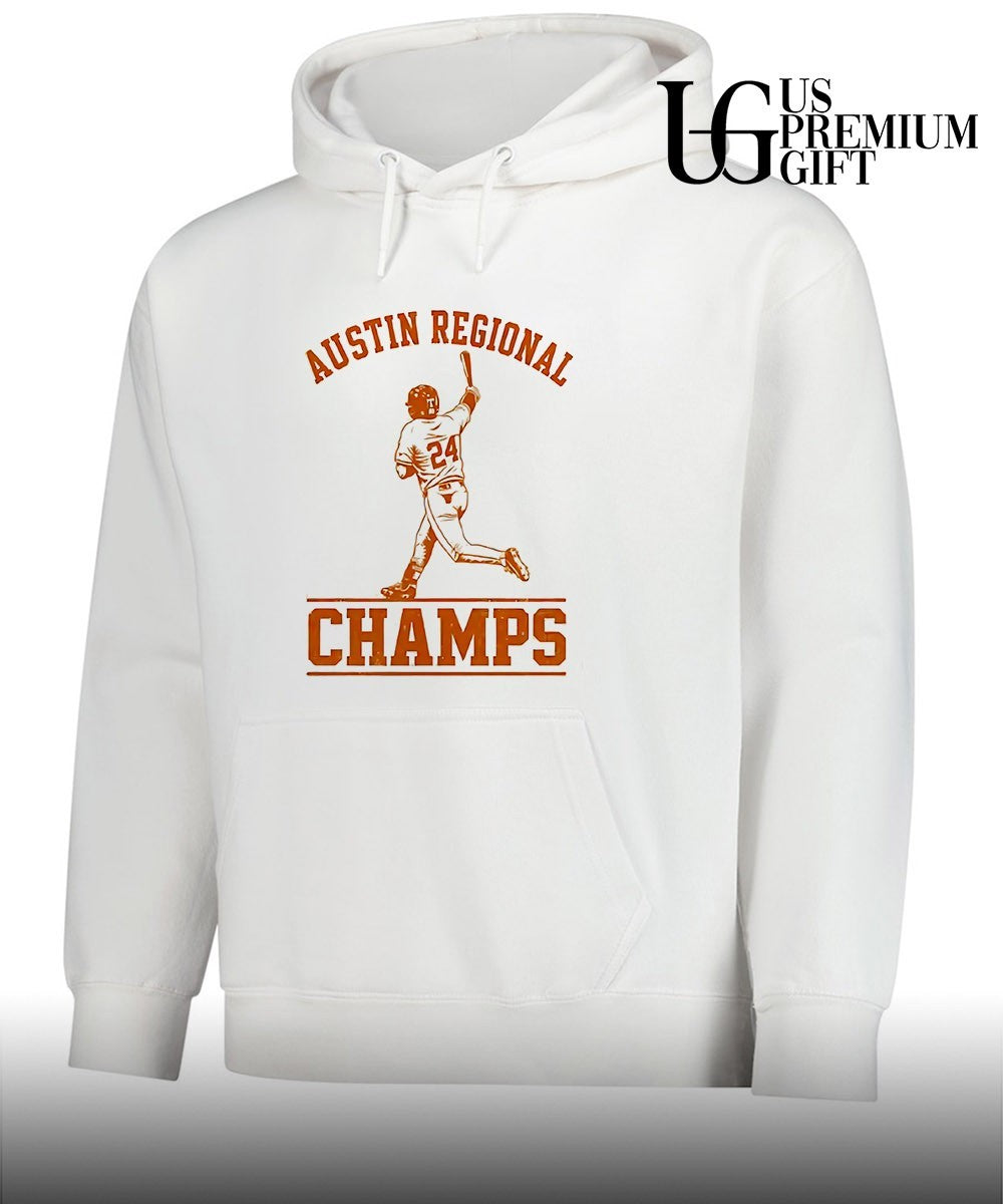 Austin Regional Champs Texas Longhorns NCAA Baseball 2026 shirt Unisex