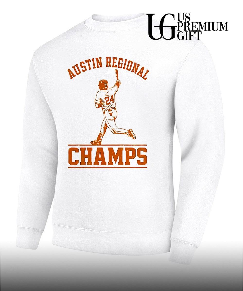Austin Regional Champs Texas Longhorns NCAA Baseball 2026 shirt Unisex