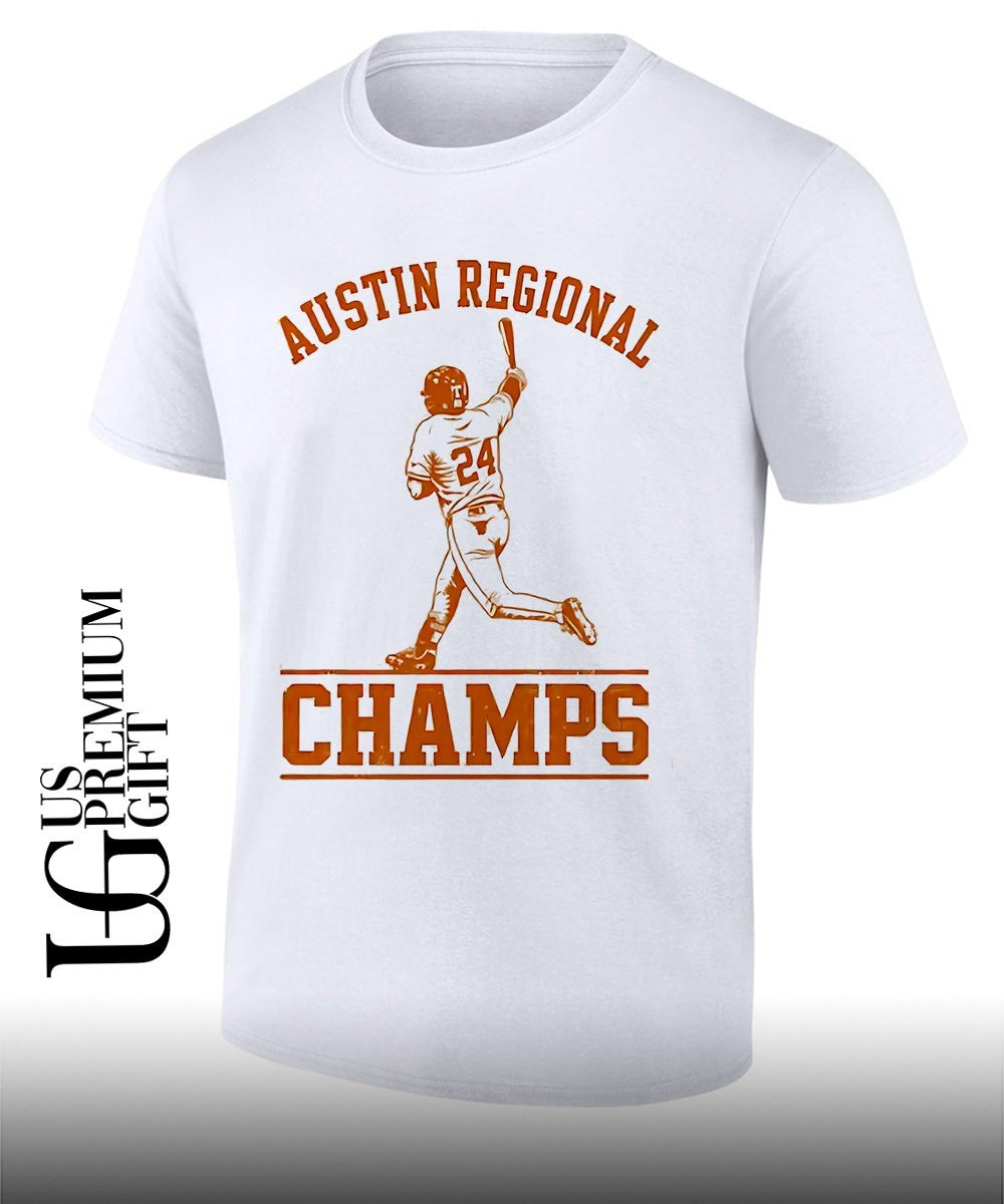 Austin Regional Champs Texas Longhorns NCAA Baseball 2026 shirt Unisex