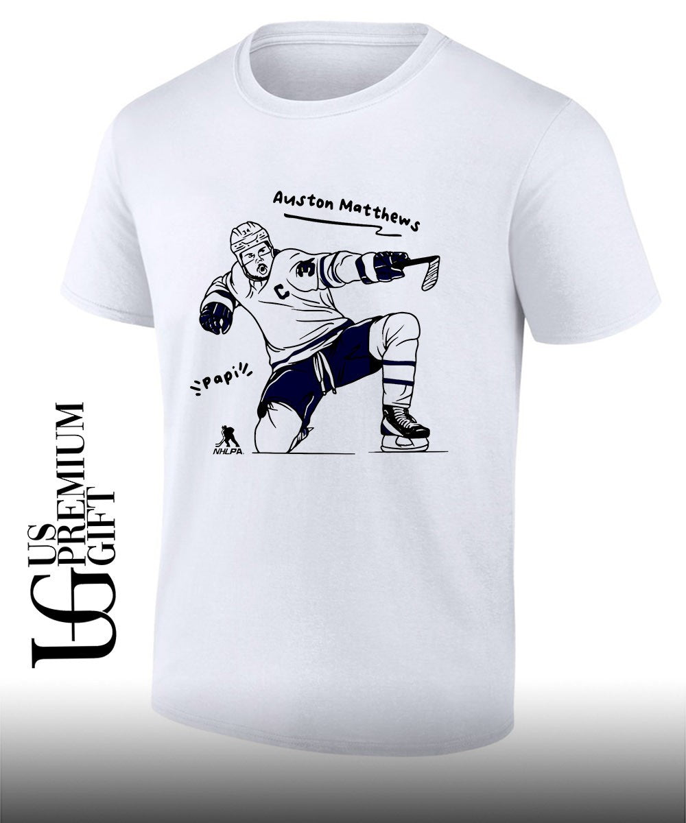Auston Matthews Toronto Maple Leafs Papi NHL 2026 Hockey shirt Unisex
