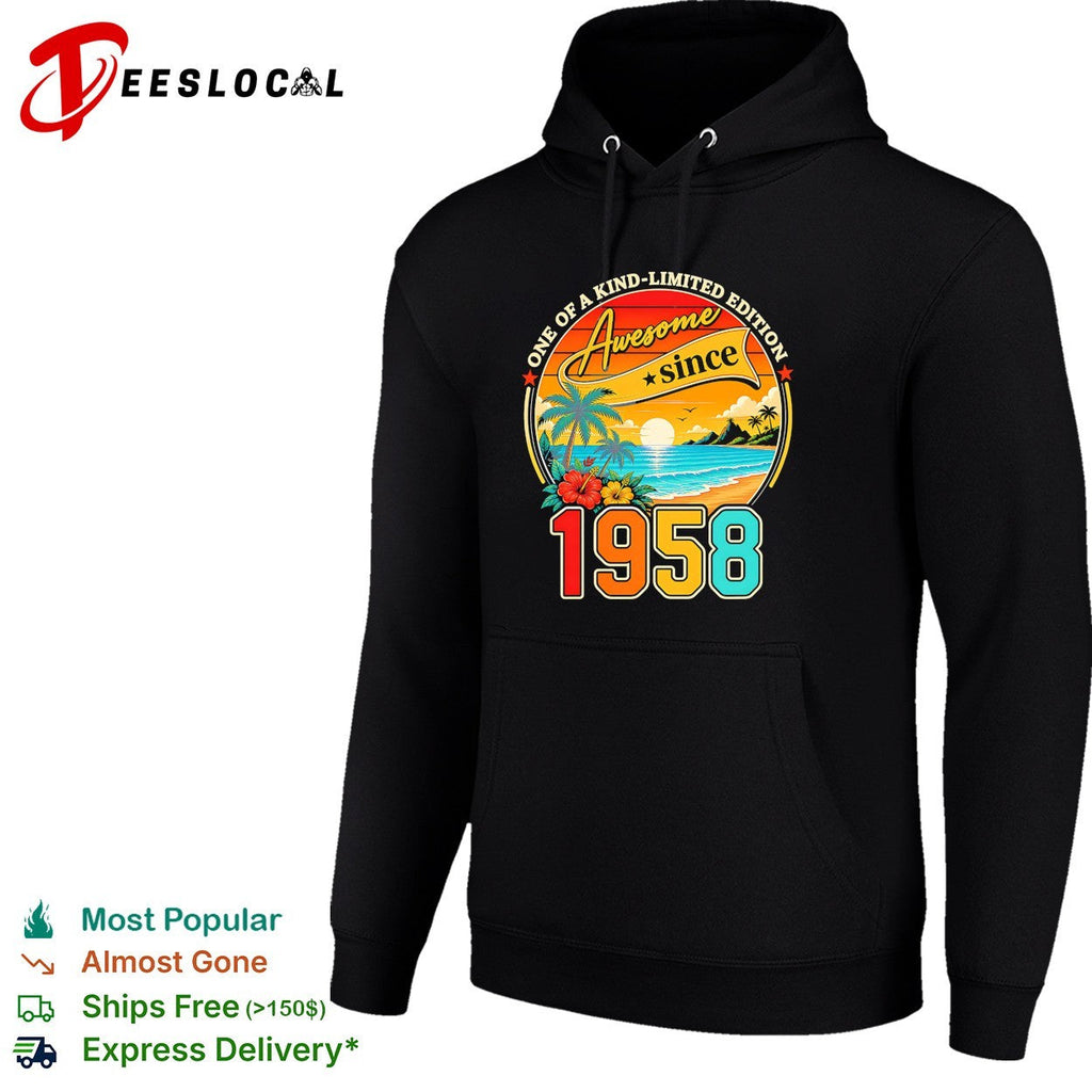 Awesome since 1958 one of a kind limited edition beach shirt Unisex