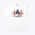 B Kliban Cat San Francisco Golden Gate T Shirt Unisex