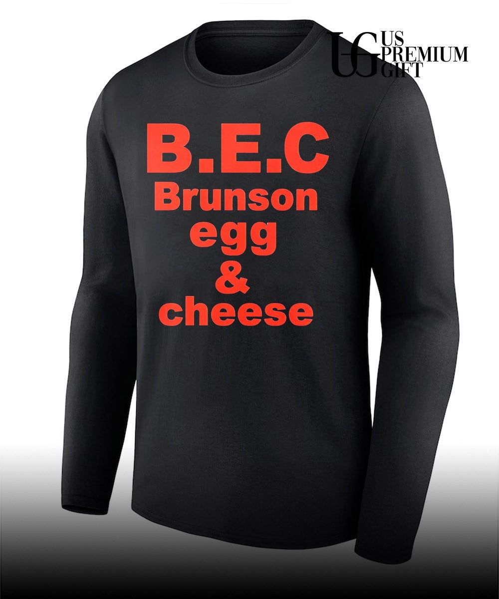 B.E.C Brunson Egg and Cheese shirt Unisex