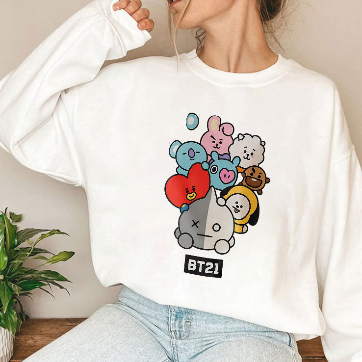 BT21 Character T Shirt Unisex
