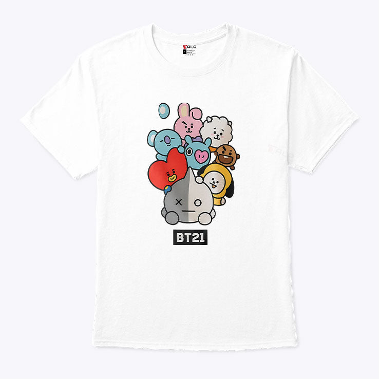 BT21 Character T Shirt Unisex