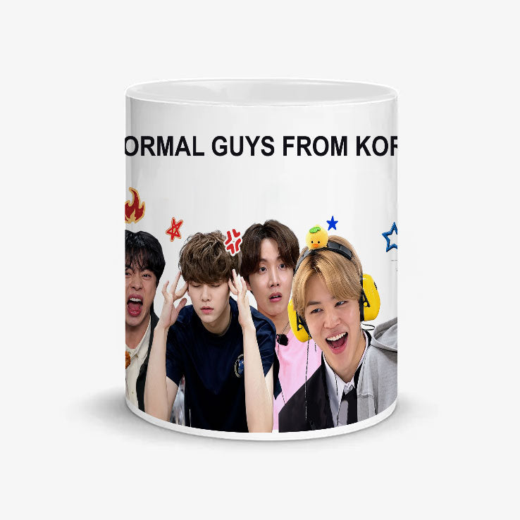 BTS 7 Normal Guys From Korea Mug