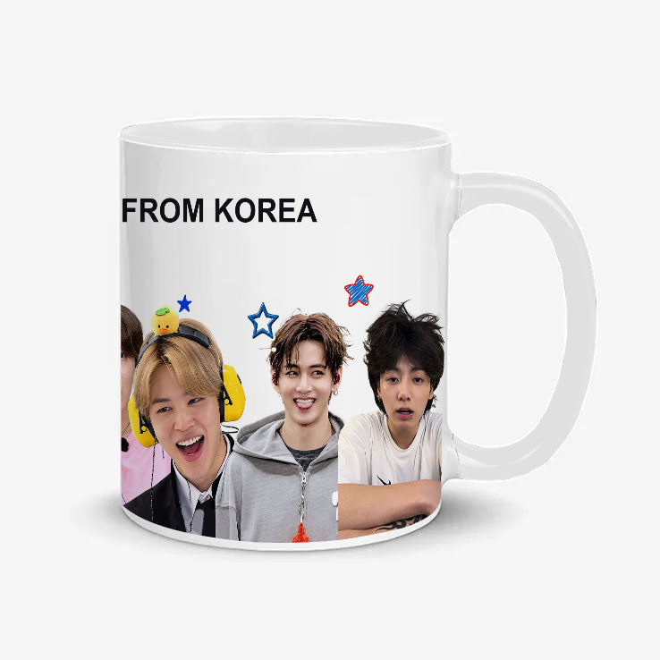 BTS 7 Normal Guys From Korea Mug
