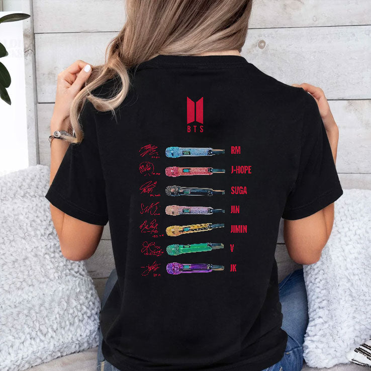 BTS Come Back World Tour T Shirt Unisex