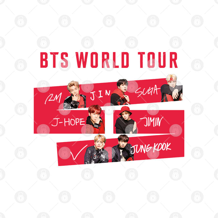 BTS World Tour 2026 T Shirt Unisex