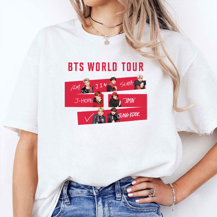 BTS World Tour 2026 T Shirt Unisex