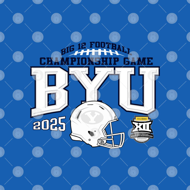 BYU Cougars 2025 Big 12 Championship Game Bound T Shirt Unisex