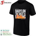Babylon the great is falling fire Doctrine Covenants scripture shirt Unisex
