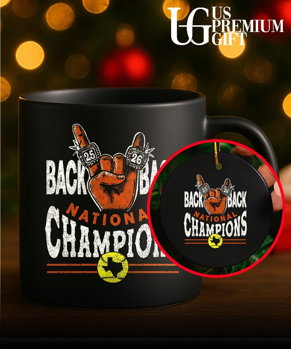 Back 2 Back Nation Champions Texas Longhorns 2026 NCAA Softball Women’s College World Series hands shirt