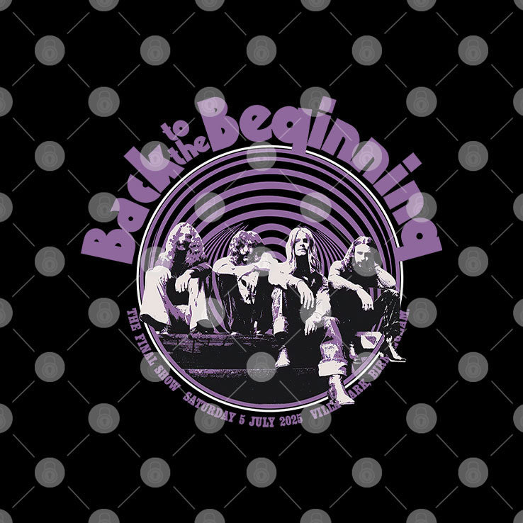 Back To The Beginning The Final Show Saturday 5 July 2025 Villa Park Birmingham Shirt Unisex