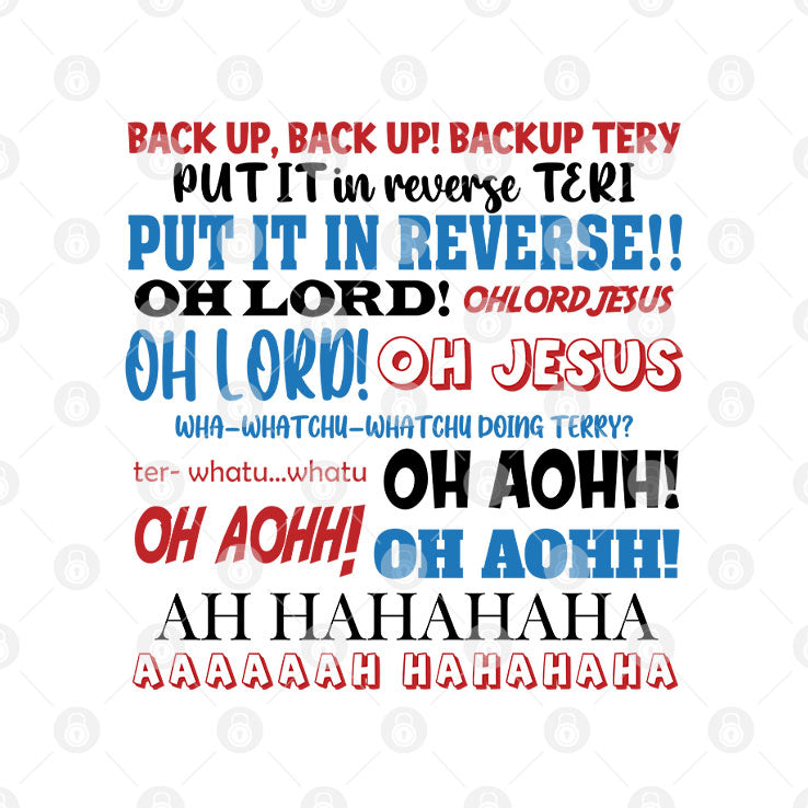 Back Up Terry Put It In Reverse Funny Patriotic USA T Shirt Unisex