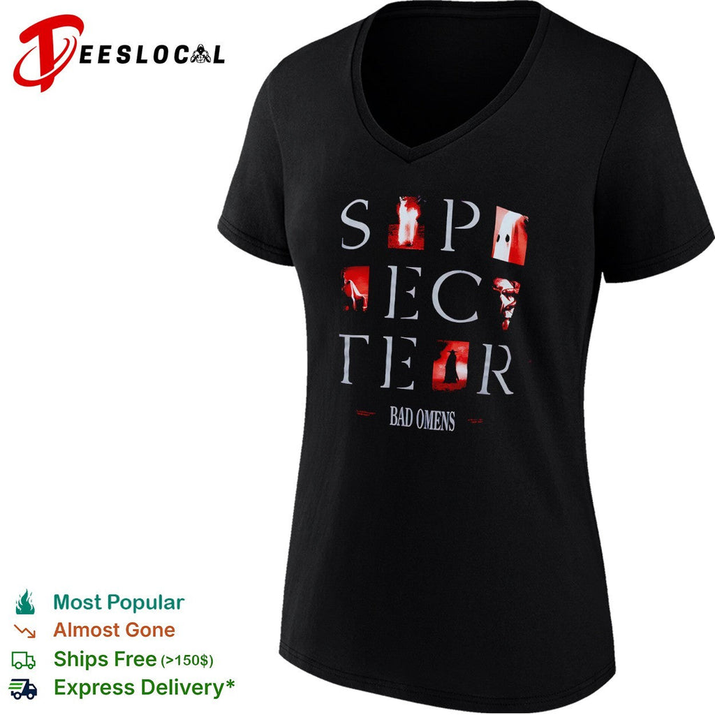 Bad Omens Specter red graphics are you still there so is your God lonely shirt Unisex