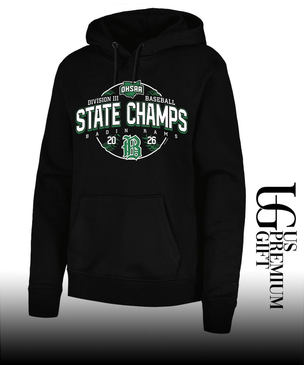 Badin Rams OHSAA Baseball D3 State Champions 2026 shirt Unisex