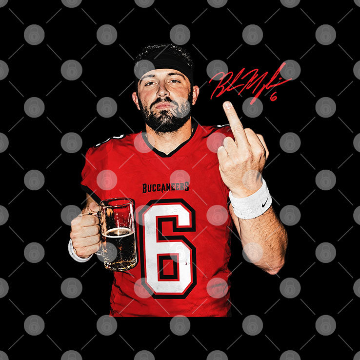 Baker Mayfield Middle Finger T Shirt