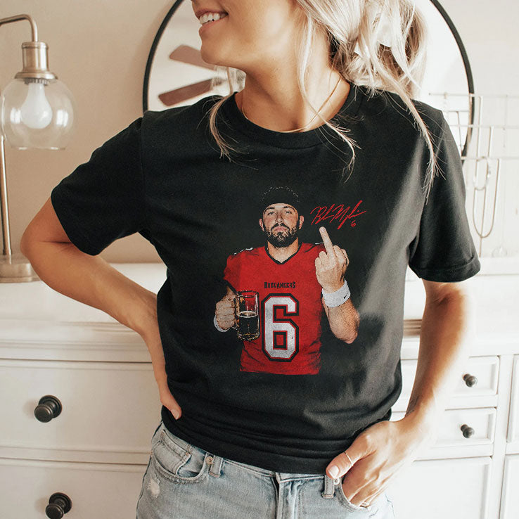 Baker Mayfield Middle Finger T Shirt