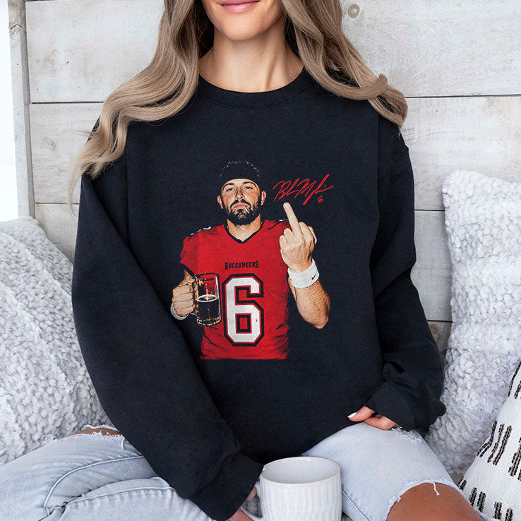 Baker Mayfield Middle Finger T Shirt