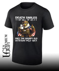 Bald Eagle American Veteran Death Smiles at all of Us Only the Grumpy Old shirt Unisex