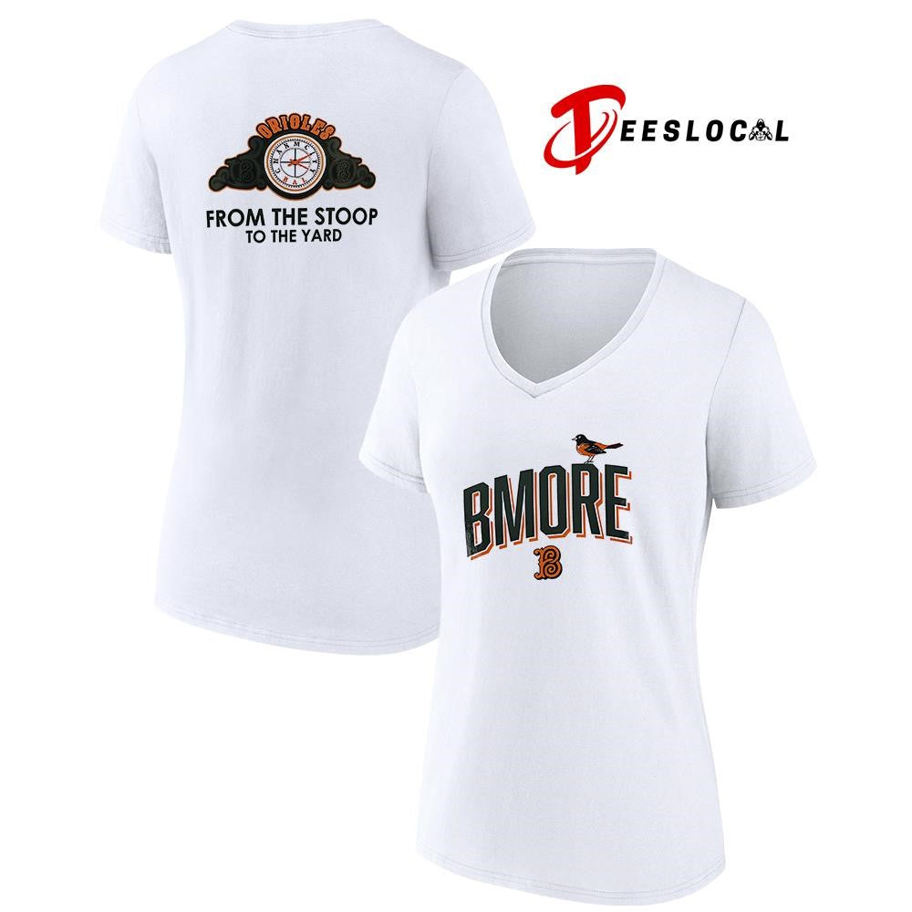 Baltimore Orioles Bmore from the Stoop the yard shirt Unisex