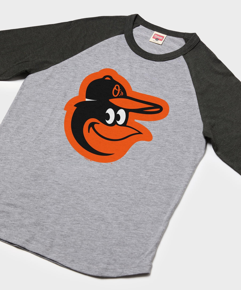 Baltimore Orioles Cap Logo '19 Raglan Unisex