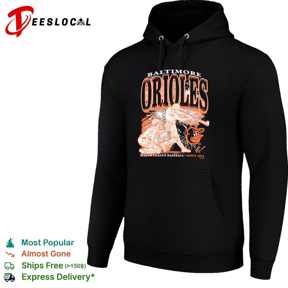Baltimore Orioles Major League Baseball since 1954 players shirt Unisex