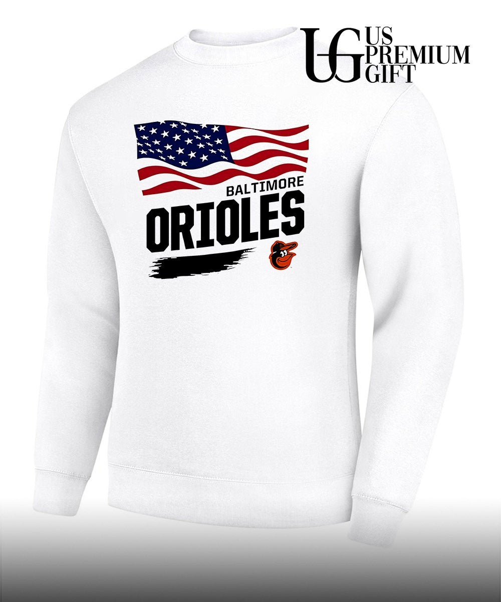 Baltimore Orioles Waving Flag Baltimore Orioles shirt Unisex
