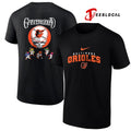 Baltimore Orioles x Grateful Dead bear mascot shirt Unisex