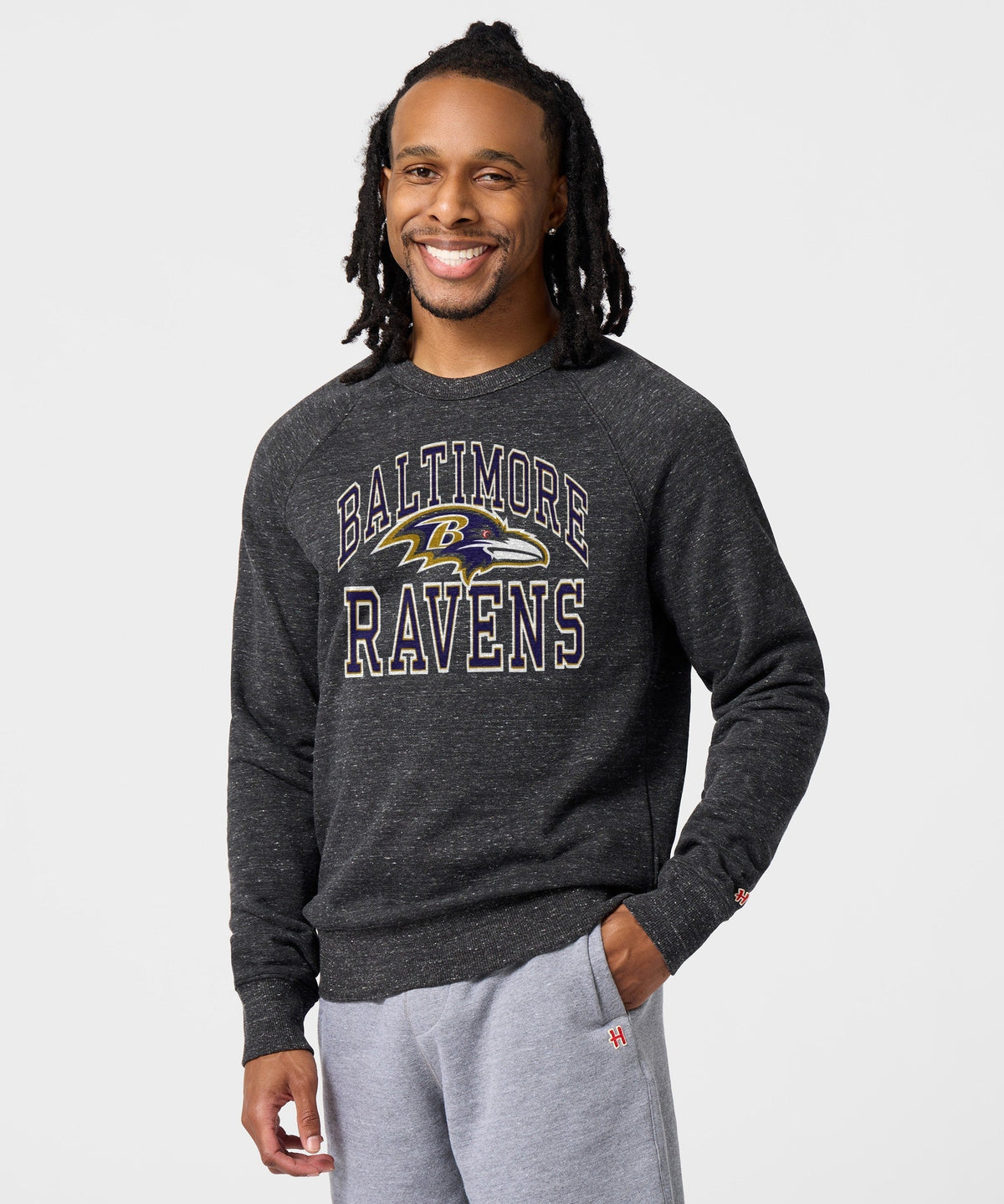 Baltimore Ravens Arch Crewneck Unisex