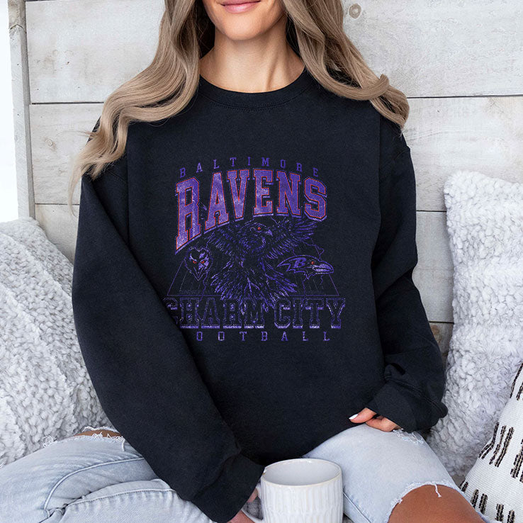 Baltimore Ravens Charm City Football Shirt Unisex