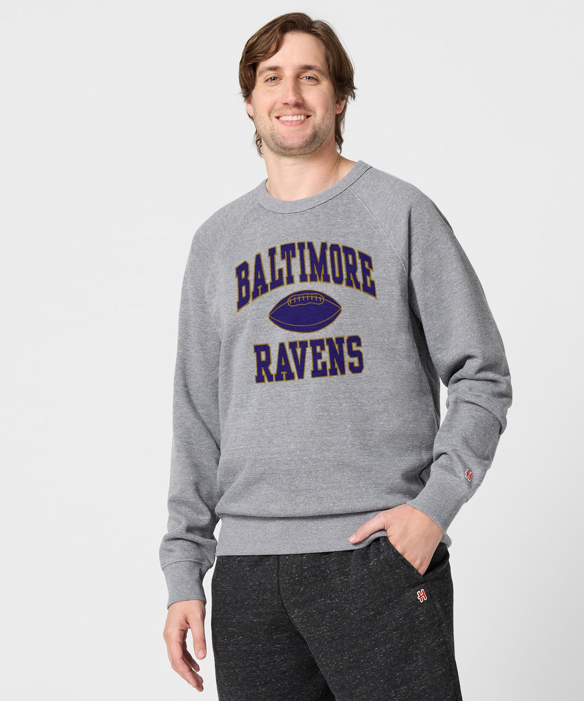Baltimore Ravens Gridiron Crewneck Unisex