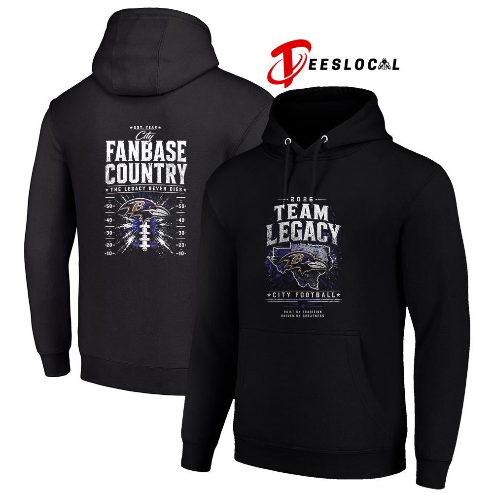 Baltimore Ravens team legacy built on tradition driven by greatness city fanbase country shirt