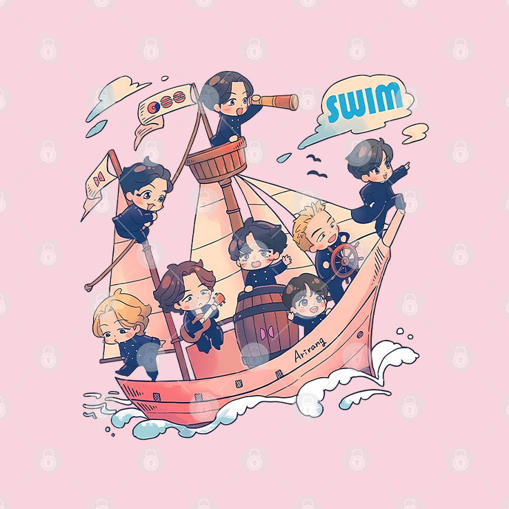 Bangtan Arirang Swim Track Shirt Unisex