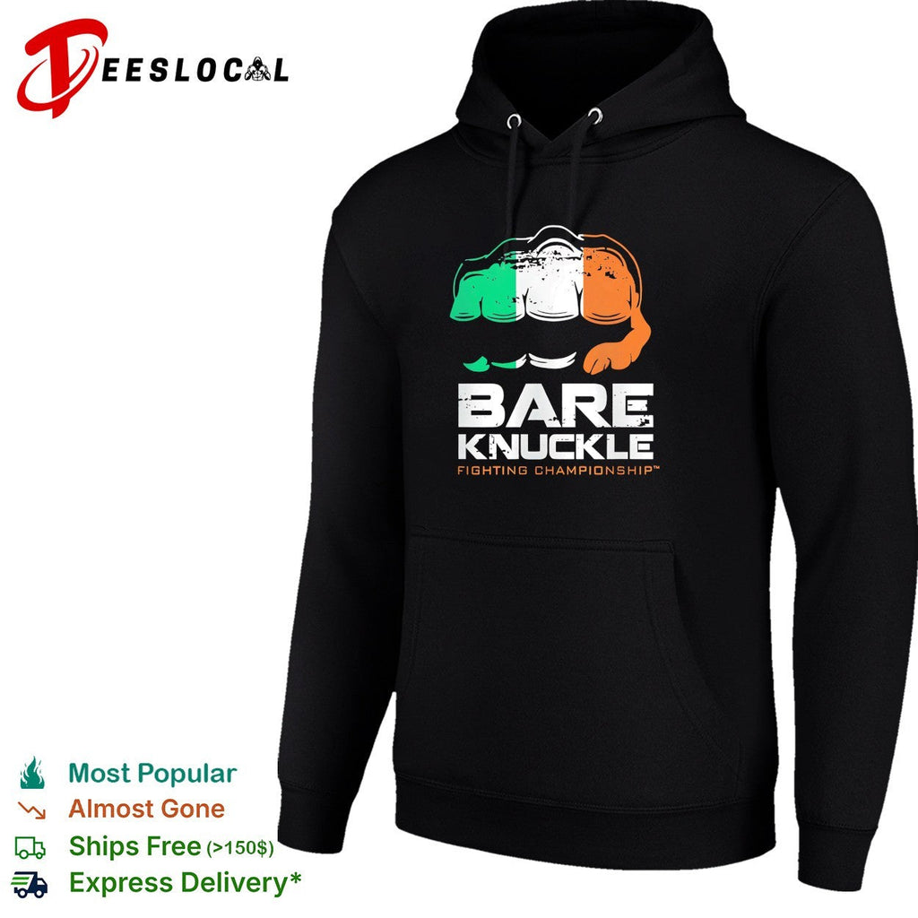 Bare knuckle fighting championship flag fist emblem shirt Unisex