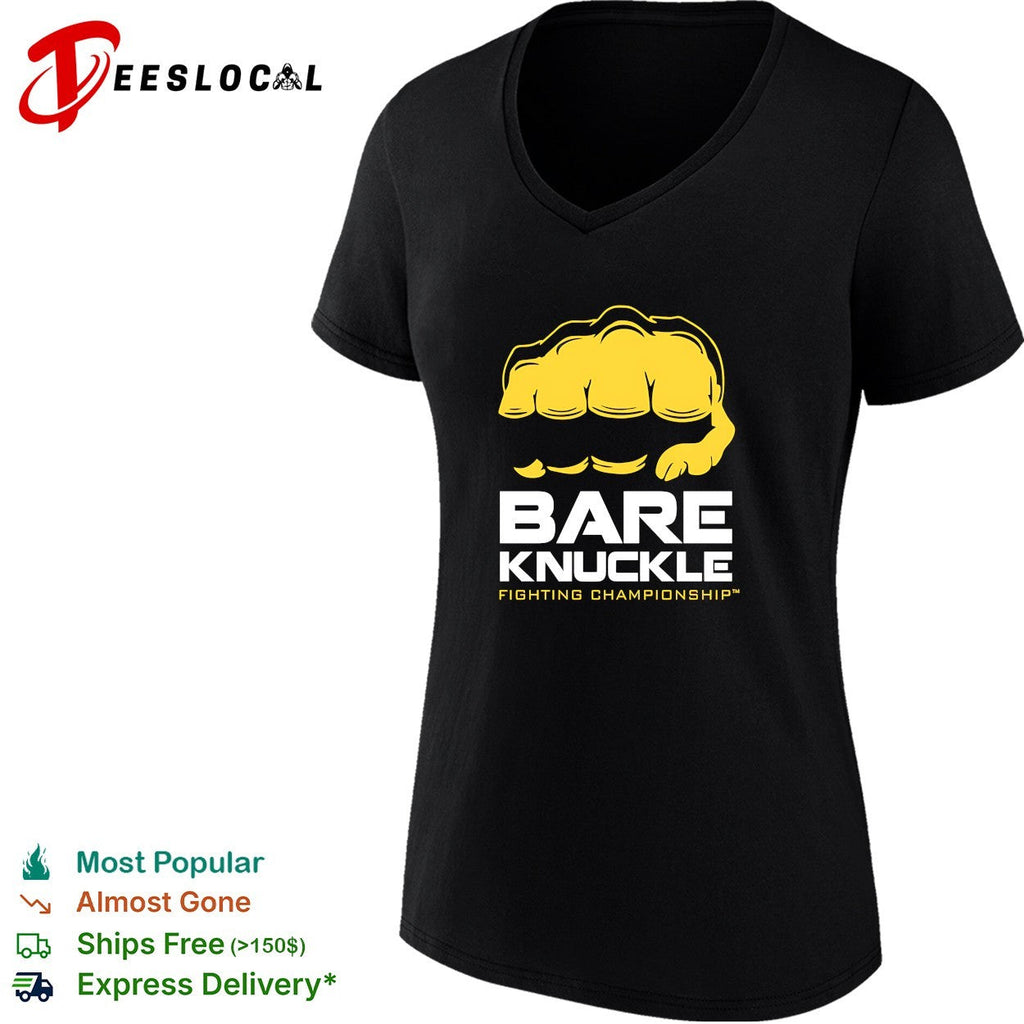 Bare knuckle fist emblem bold shirt Unisex