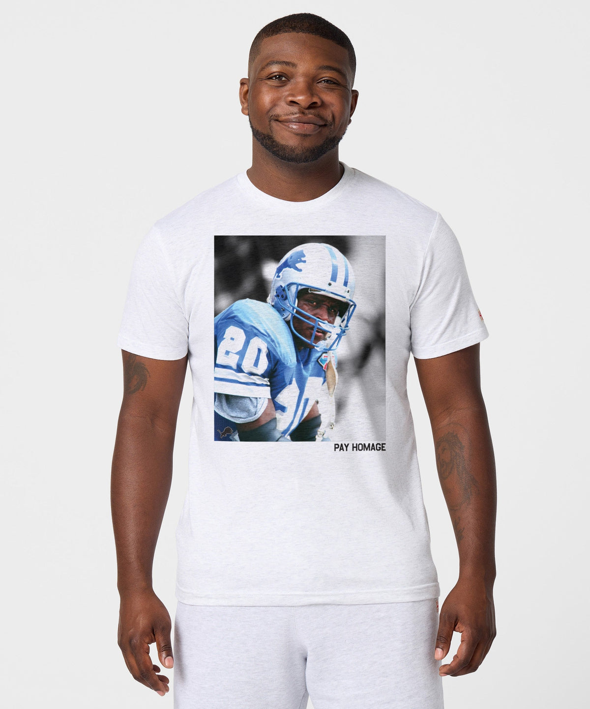 Barry Sanders Pay Homage Unisex