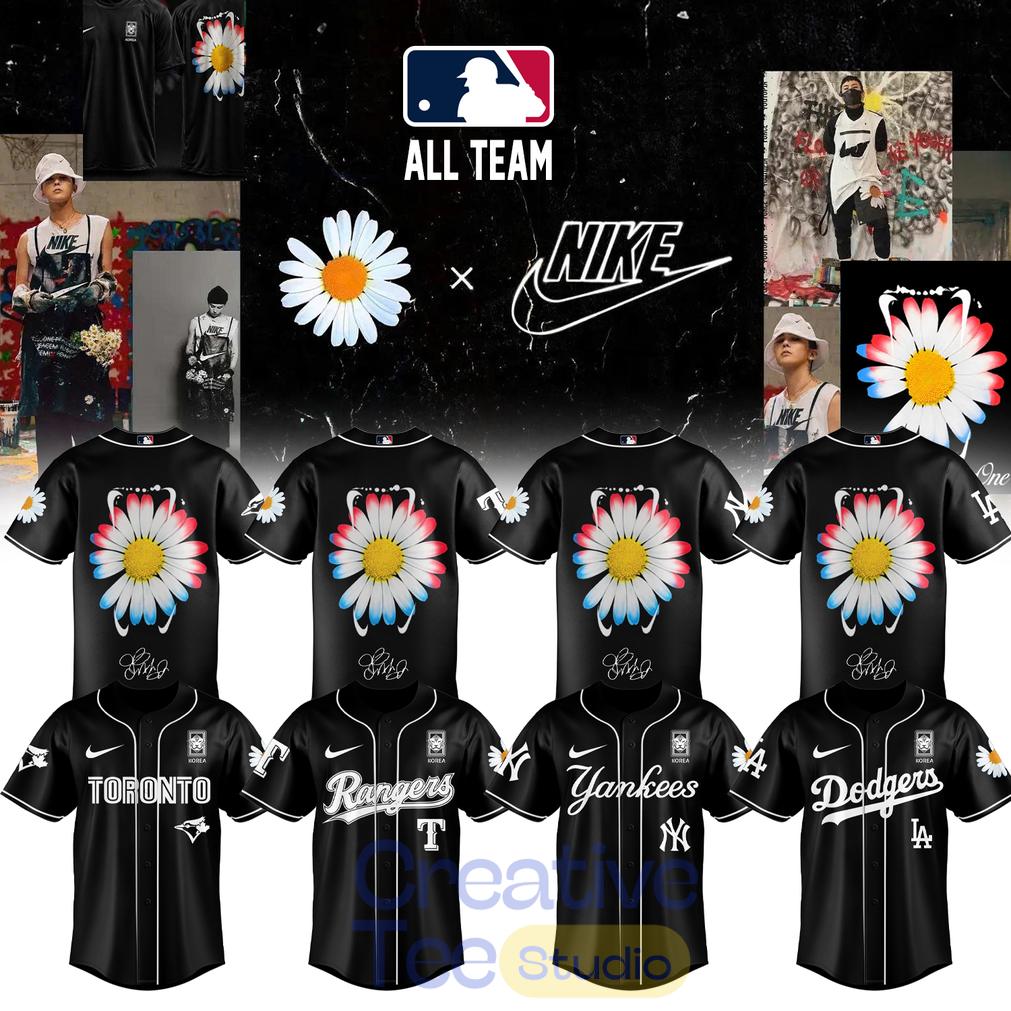 Baseball All Teams x G-Dragon’s PEACEMINUSONE Special Jersey Unisex