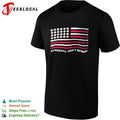 Baseball Isnt Boring American Flag shirt Unisex