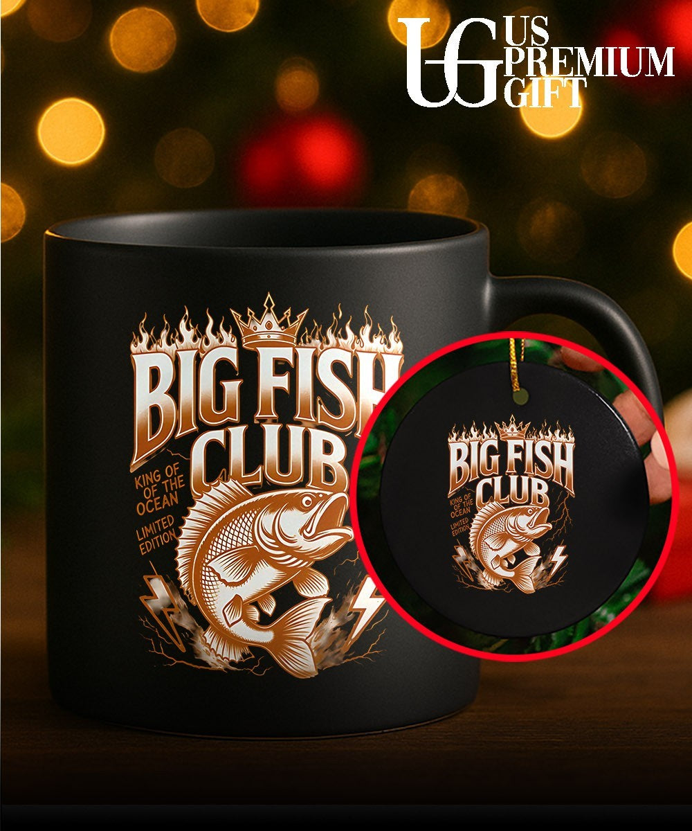 Bass Fishing Big Fish Club King of the Ocean Limited Edition shirt Unisex
