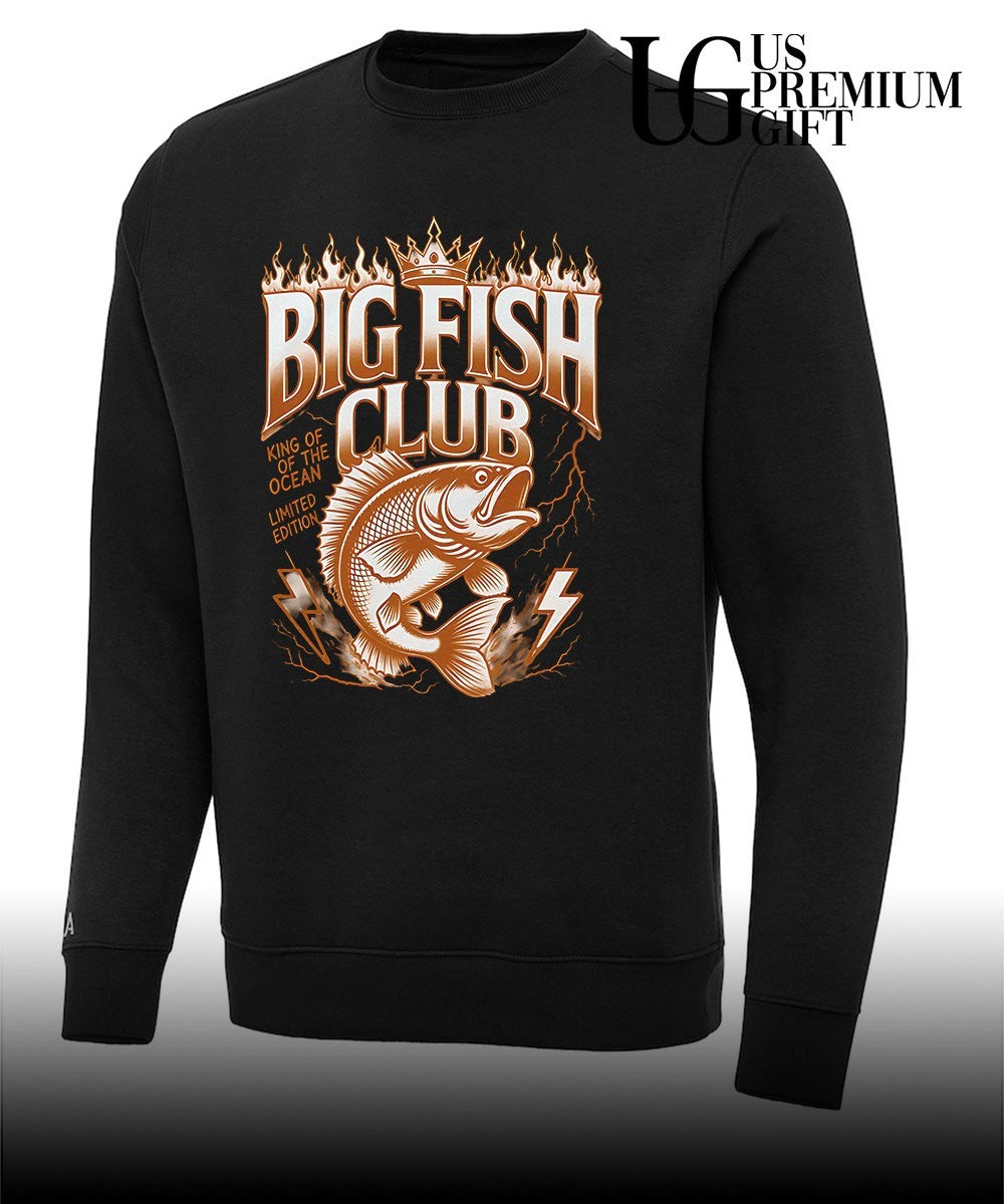Bass Fishing Big Fish Club King of the Ocean Limited Edition shirt Unisex