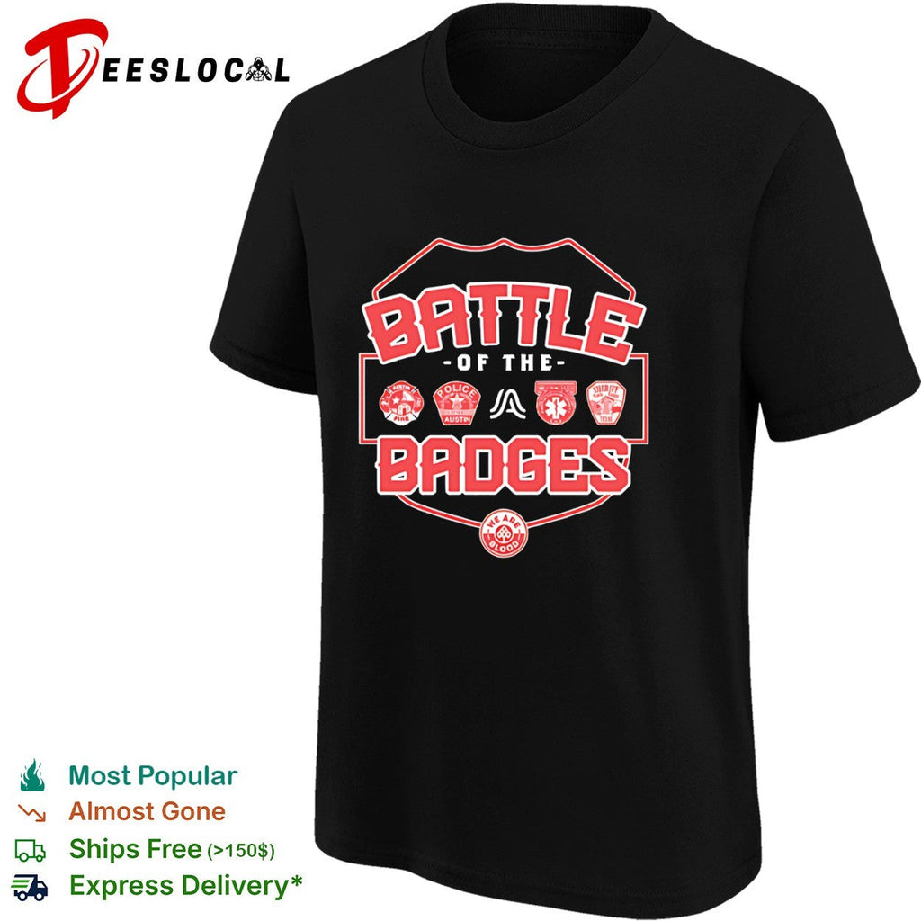 Battle of the Badges shirt Unisex