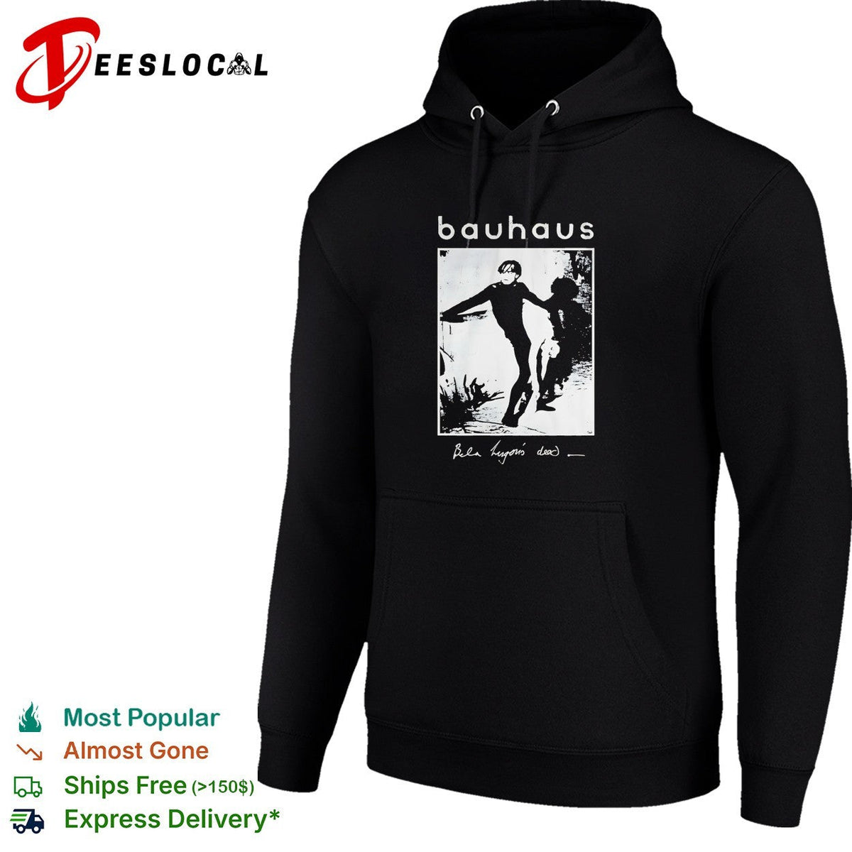 Bauhaus Bela Lugosi’s dead poster shirt Unisex