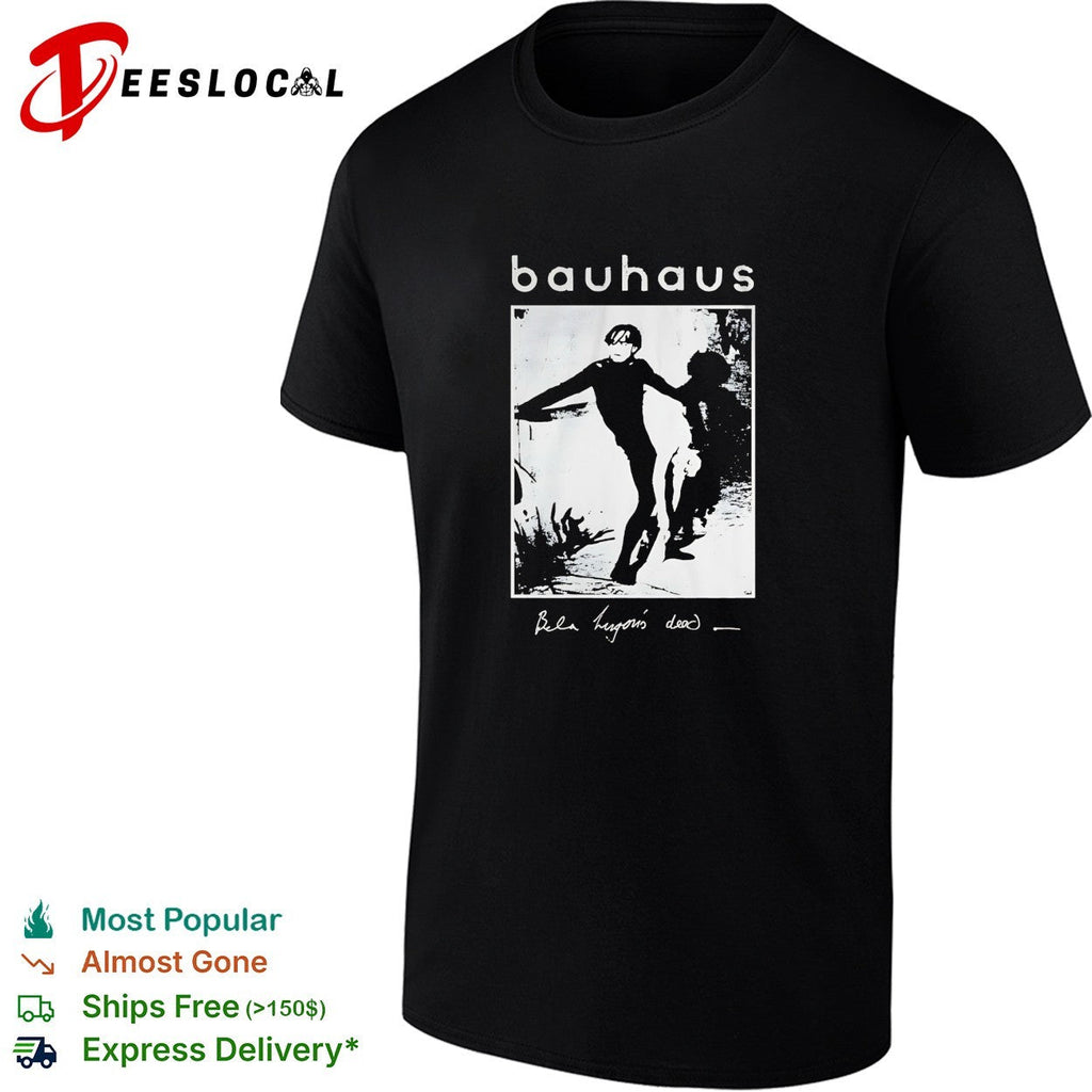 Bauhaus Bela Lugosi’s dead poster shirt Unisex