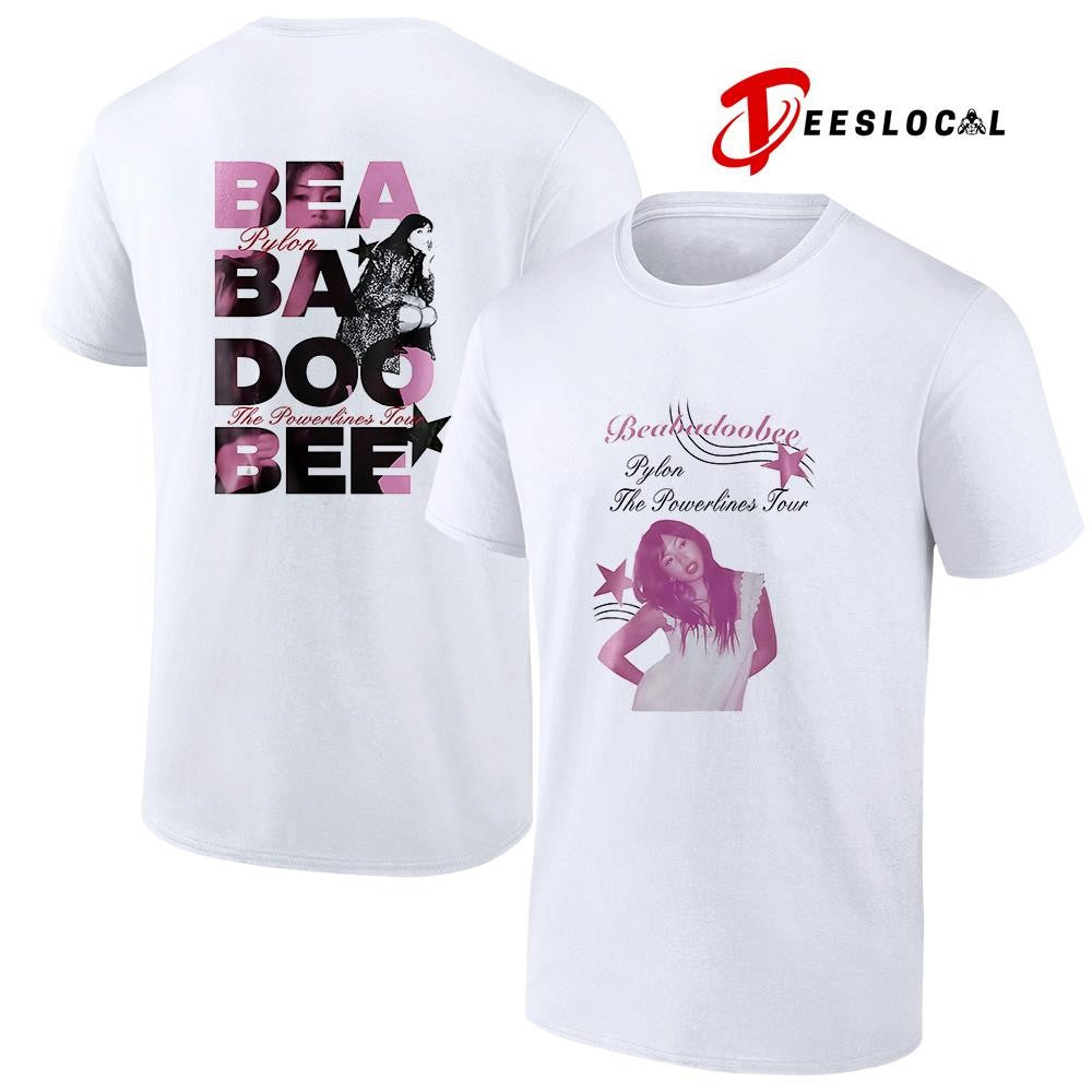 Beabadoobee Pylon the Powerlines tour graphic shirt Unisex