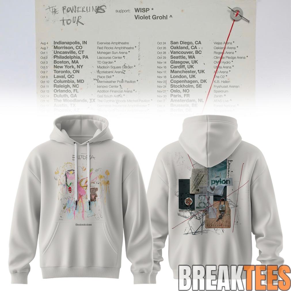 Beabadoobee – The Powerlines Tour Beatopia Art Unisex